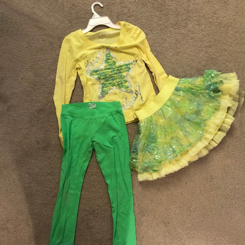 Sparkly Justice Three Piece Girly Outfit